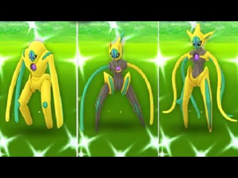 Pokemon shiny deoxys attack