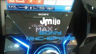Sony MHC-GPX88 - Juanmanuelijo TEST