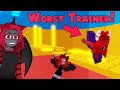 The WORST Tower Of Hell TRAINER Of ALL TIME! (Roblox)