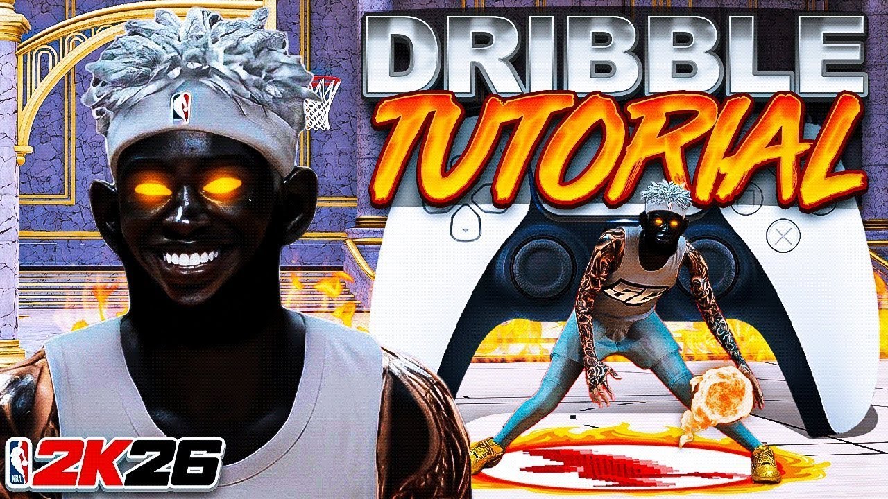 Урок №1 по дриблингу с HANDCAM в NBA 2K26! Отмена L2 + быстрая остановка! Лучшие приёмы и комбина...