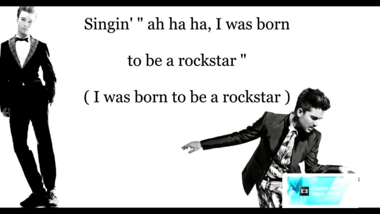 Rockstar (glee) | Lyrics