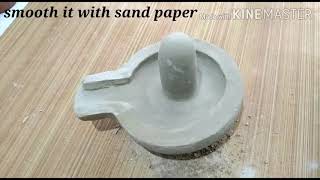 #ecofriendlyshivlingathome ECO FRIENDLY SHIVLING AT HOME,CLAY ART, SHIVLING MODEL,SAVAN SPECIAL2020,