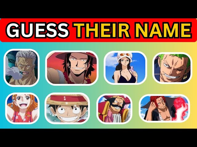 ONE PIECE VOICE QUIZ 🗣️👒 Guess the One Piece character voice 🏴‍☠️ 