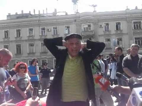 კოტე ყუბანეიშვილი აქციაზე