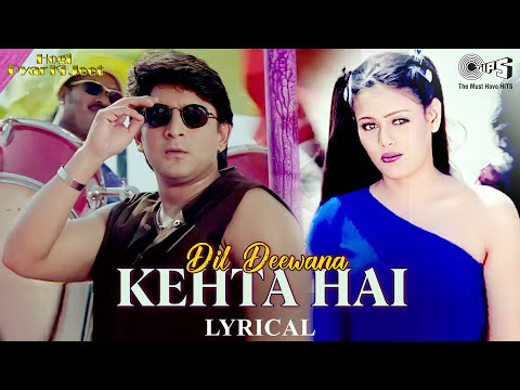 Dil Deewana Kehta Hai Ki Pyaar Kar - Lyrical | Hogi Pyaar Ki Jeet | Udit Narayan | 90's Hit Songs