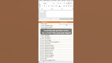 Ganti Tulisan di Excel pakai Rumus Ini #shorts