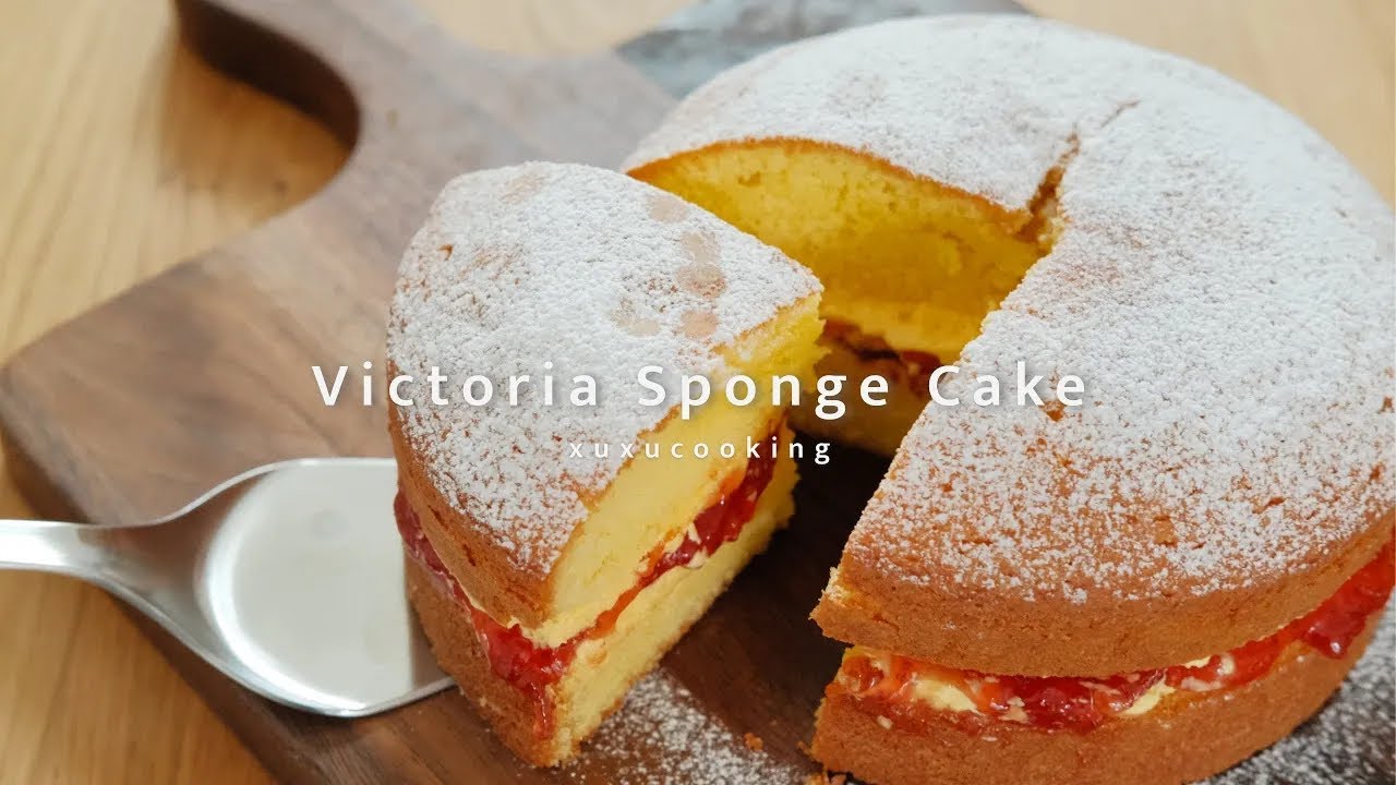 絶対美味しいビクトリア・スポンジの作り方 • How to Make Victoria Sponge Cake