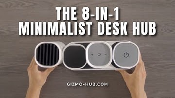 CLOUDBOXX : THE 8-IN-1 MINIMALIST DESK HUB FOR WORK AND DAILY LIFE | Kickstarter | Gizmo-Hub.com