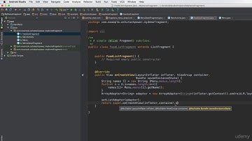 032 lecture 27 creating a list fragment