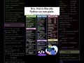 Python on One Plate! 🧠💻 The Only Cheat Sheet You Need in 2025! #learnpython #python