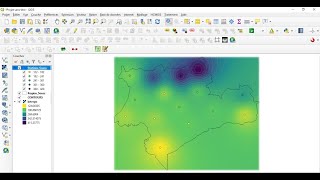 Tutorial N° 12 : Interpolation using QGis