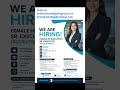 We’re hiring HR Executive / Sr. Executive  | Apply now  your HR career 🚀#Hiring #HRJobs #Recruitment