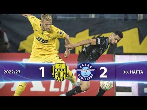 MKE Ankaragücü (1-2) Adana Demirspor - Highlights/Özet | Spor Toto Süper Lig - 2022/23