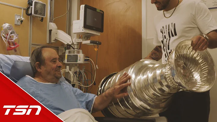 Robby Fabbri visits hospitalized grandfather with ...