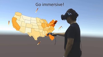 Tilt Map: Interactive Transitions Between Choropleth Map, Prism Map and Bar Chart in Immersive Envi