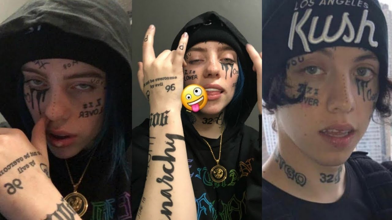 Billie Eilish Tattoo Chest