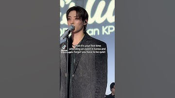 The Silence When A Fan Tried To Hype Up P1Harmony😭 #kpop #shorts #keeho #funny #fyp #p1harmony