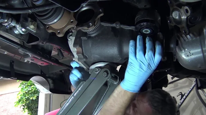 Installing 370Z Differential Bushings myself! Saving MONEY!