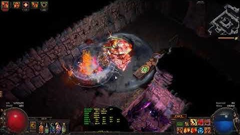 Path of Exile Betrayal - The Temple of Atzoatl - Fire Cyclone Chieftan(Ngamahu) 2019 - 1440p