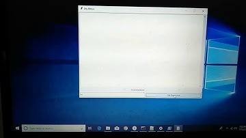 Python Tkinter chatbot in action