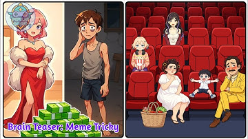 Brain Teaser Meme Tricky Level 39: Stop Making Noise In The Cinema !Gameplay Solution