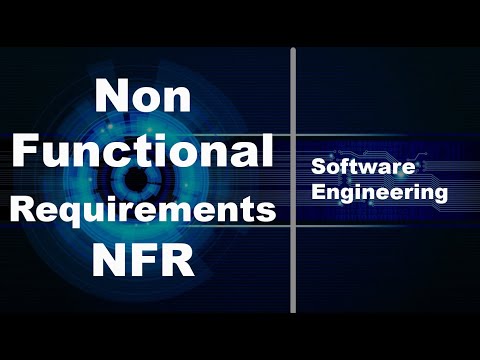Non Functional Requirements | NFR | Software Engineering