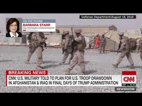 US military anticipates Trump will order troop withdrawals in Iraq and Afghanistan
