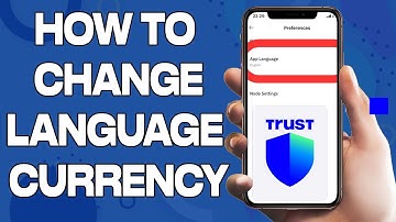 How to change the language in Trust Wallet