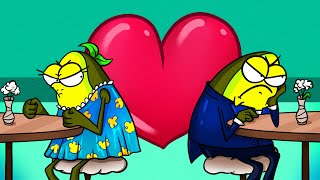 ¡El restaurante de Cupido Locas historias de amor de la Pareja Aguacate