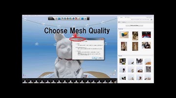 123D Catch, choose mesh quality