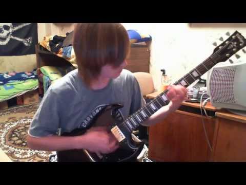 Fail guitar cover. (All shall perish-there is no business to be done on a dead planet. )