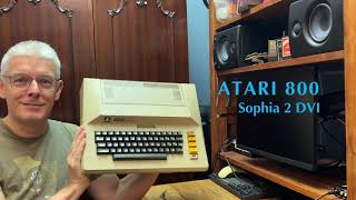 Atari 800 Sophia 2 DVI output installation