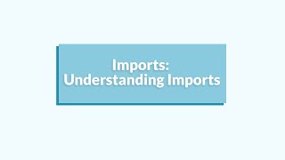 Imports - Understanding Imports - Order Desk Demo Series 8 of 12