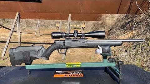 Cover Image for Sighting in my Savage B17 FV-SR with Vortex Crossfire II 4-12x44 Scope