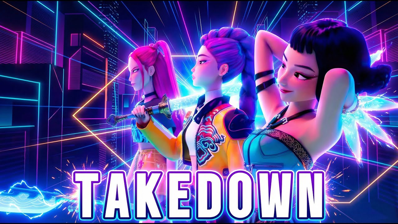 Huntrix - Takedown - K-Pop Demon Hunters (Nightcore Version)