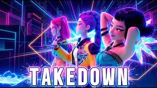 Huntrix - Takedown - K-Pop Demon Hunters (Nightcore Version)