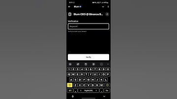 Solved Blum CEO @ Binance Blockchain | Blum verify Code CEO BINANCE #blumverifycode #blum #blumen