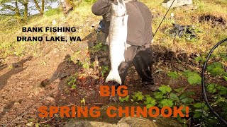 Drano Lake Salmon Fishing 2022  Bank Fishing for Spring Chinook (Springers)