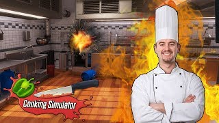 I Tried to Cook a Gourmet Meal and Blew up the Kitchen in Cooking Simulator Gameplay Wealth