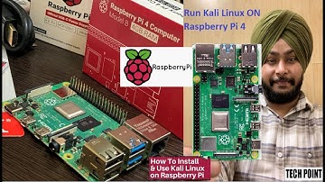 Kali Linux 2020 2.b install on raspberry pi 4 board . Hacking hardware  Tech Point Education