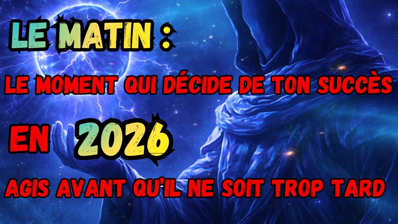 Commence ta journée ainsi et la grâce , le succès  te poursuivront