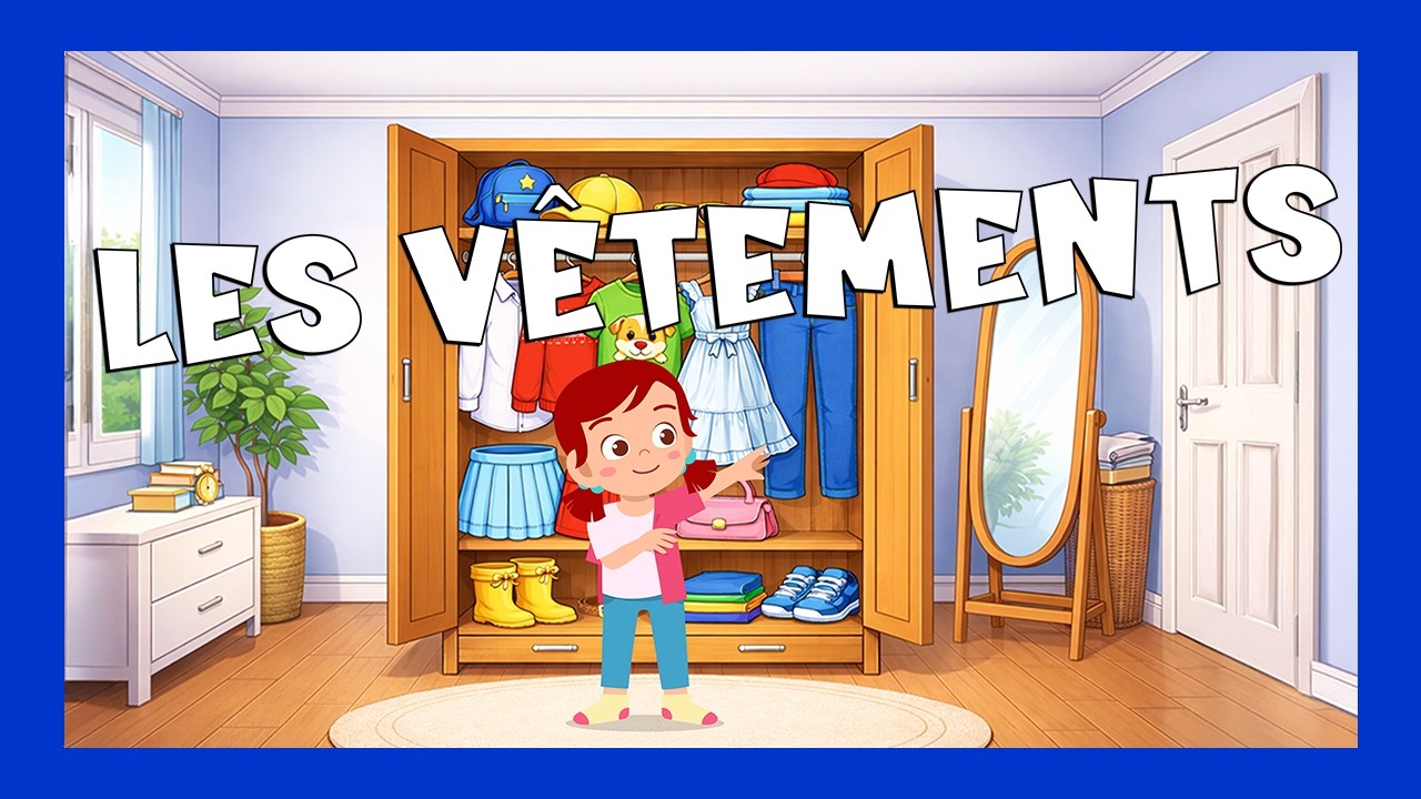 Vocabulario de la ropa 👕👗 en francés | Vocabulario