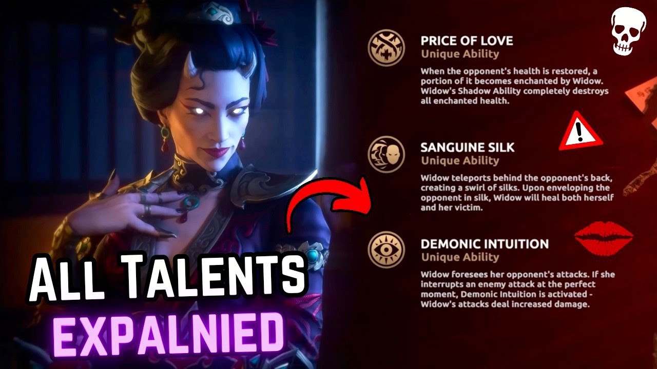 Crazier than you think 😈 New Hero Widow talents and abilities explained || Shadow Fight 4 Arena