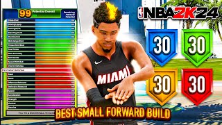 the Best Small Forward/Lockdown Builds in NBA 2K24