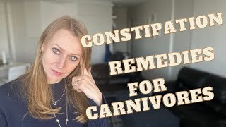 Constipation Remedies on Carnivore Diet