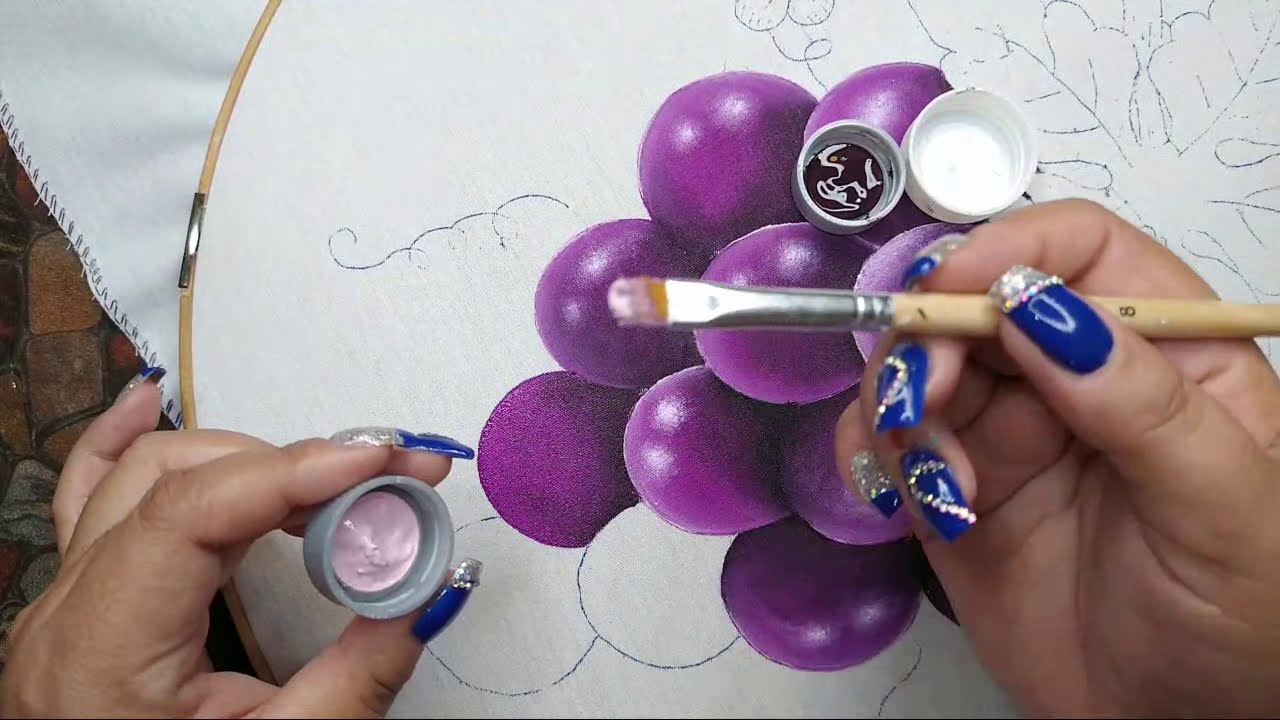 Como Pintar Uvas # 2