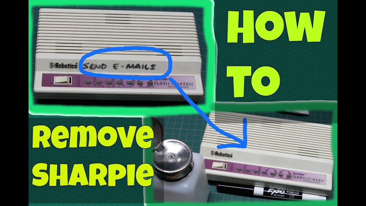How To Remove Sharpie Marker From Plastic YouTube How To Remove Sharpie Marker From Plastic YouTube
