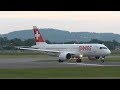 Swiss cs300 takeoff at graz airport  hbjcn