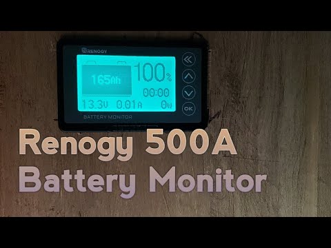 Renogy 500A Battery Monitor - YouTube