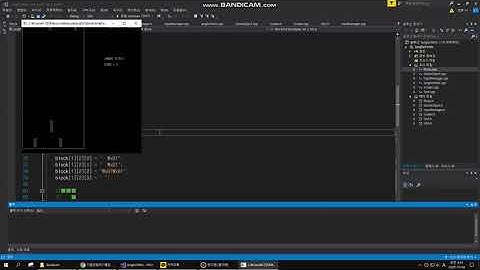 C++ 콘솔 테트리스게임
